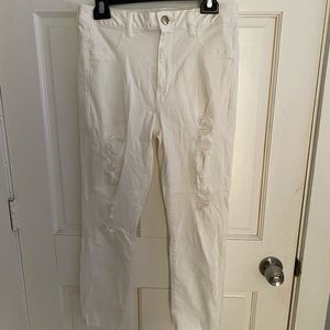 American Eagle White Jeans